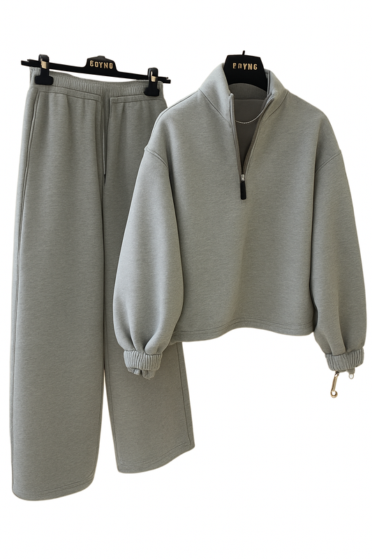 Streetwear Zweiteiler Grau