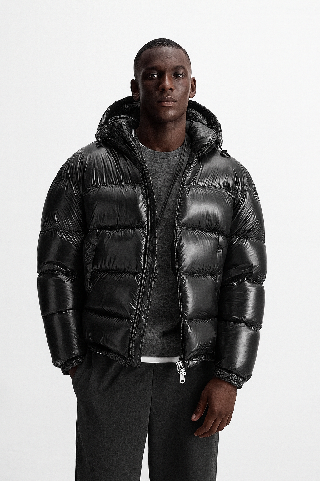 Viral Shiny Puffer Jacket