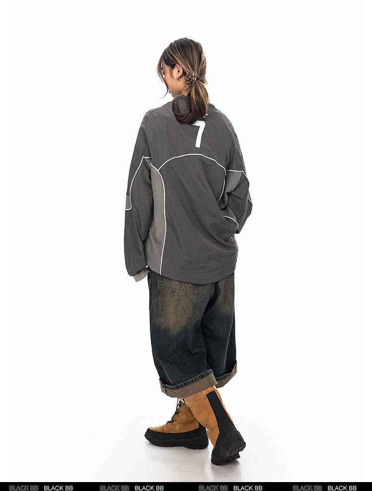 Oversize Windbreaker Longsleeve