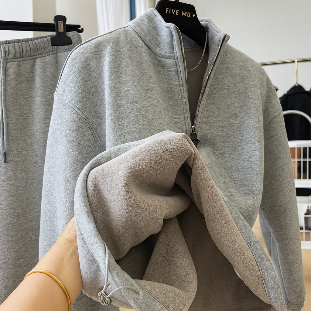 Streetwear Zweiteiler Grau
